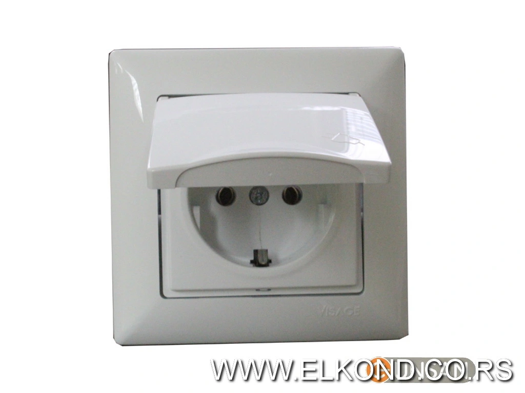 Priključak 2 pol sa poklopcem VISAGE 01281100-100117